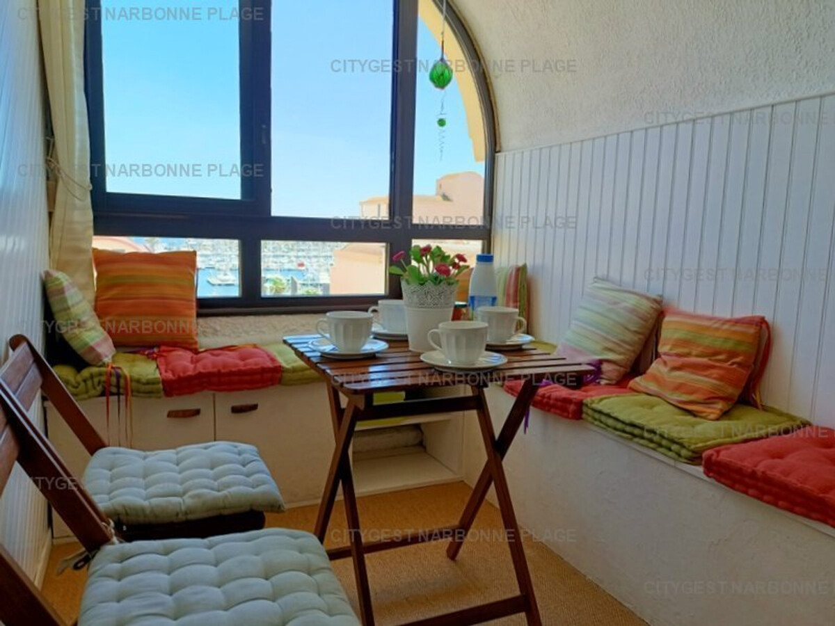 Appartement 4-5 pers. balcon vue port - Gruissan - Photo 6
