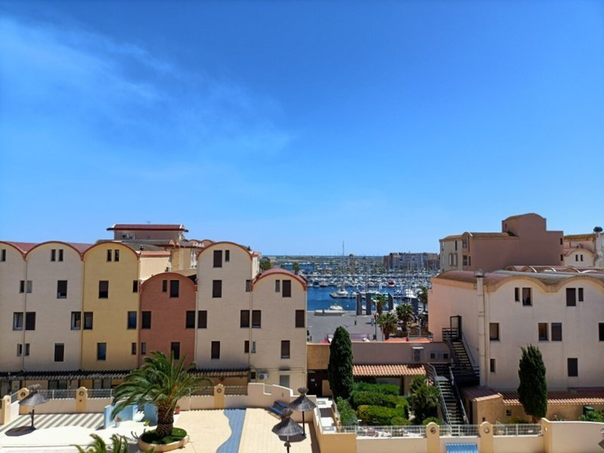 Appartement 4-5 pers. balcon vue port - Gruissan - Photo 13