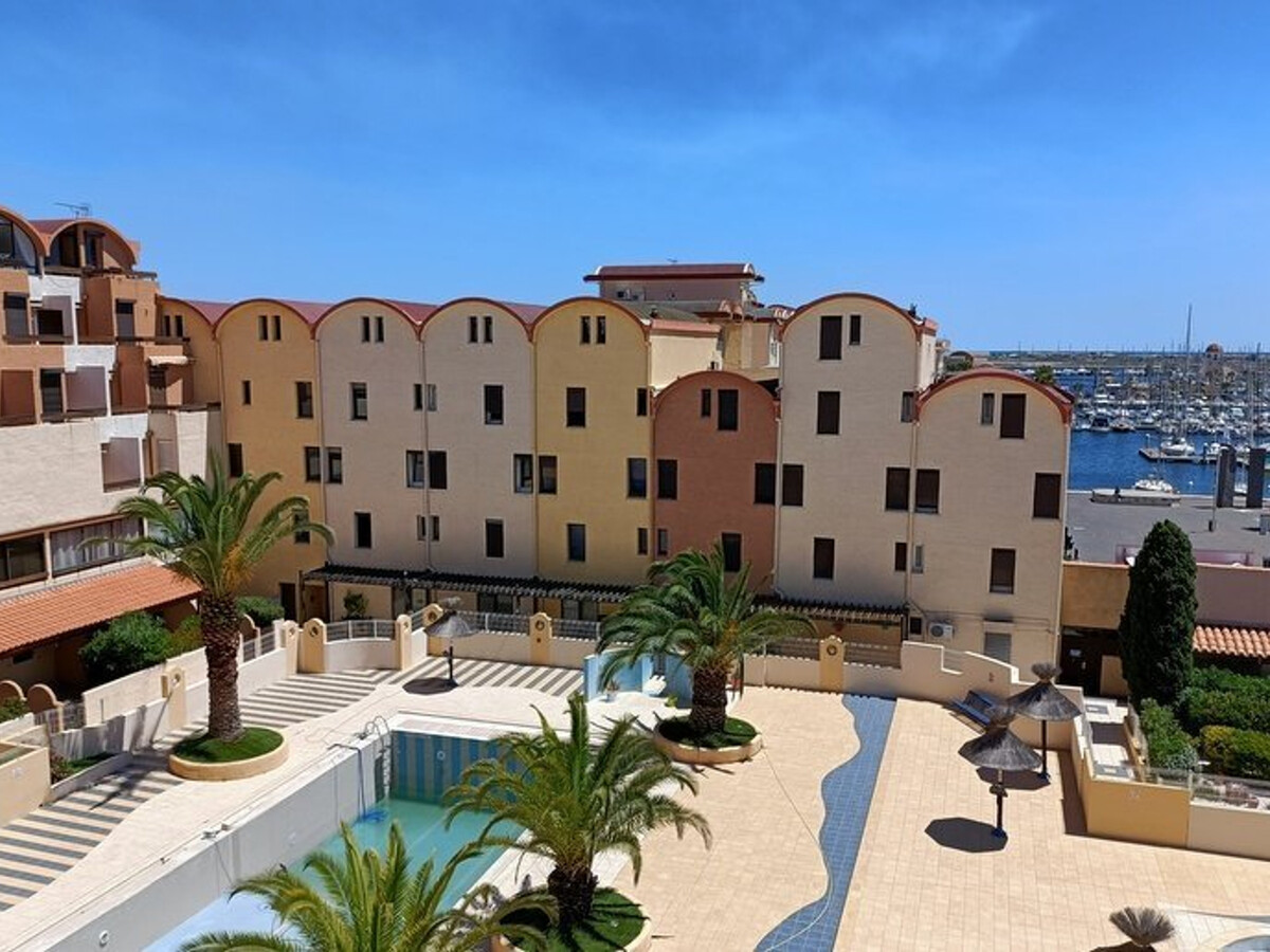 Appartement 4-5 pers. balcon vue port - Gruissan - Photo 14
