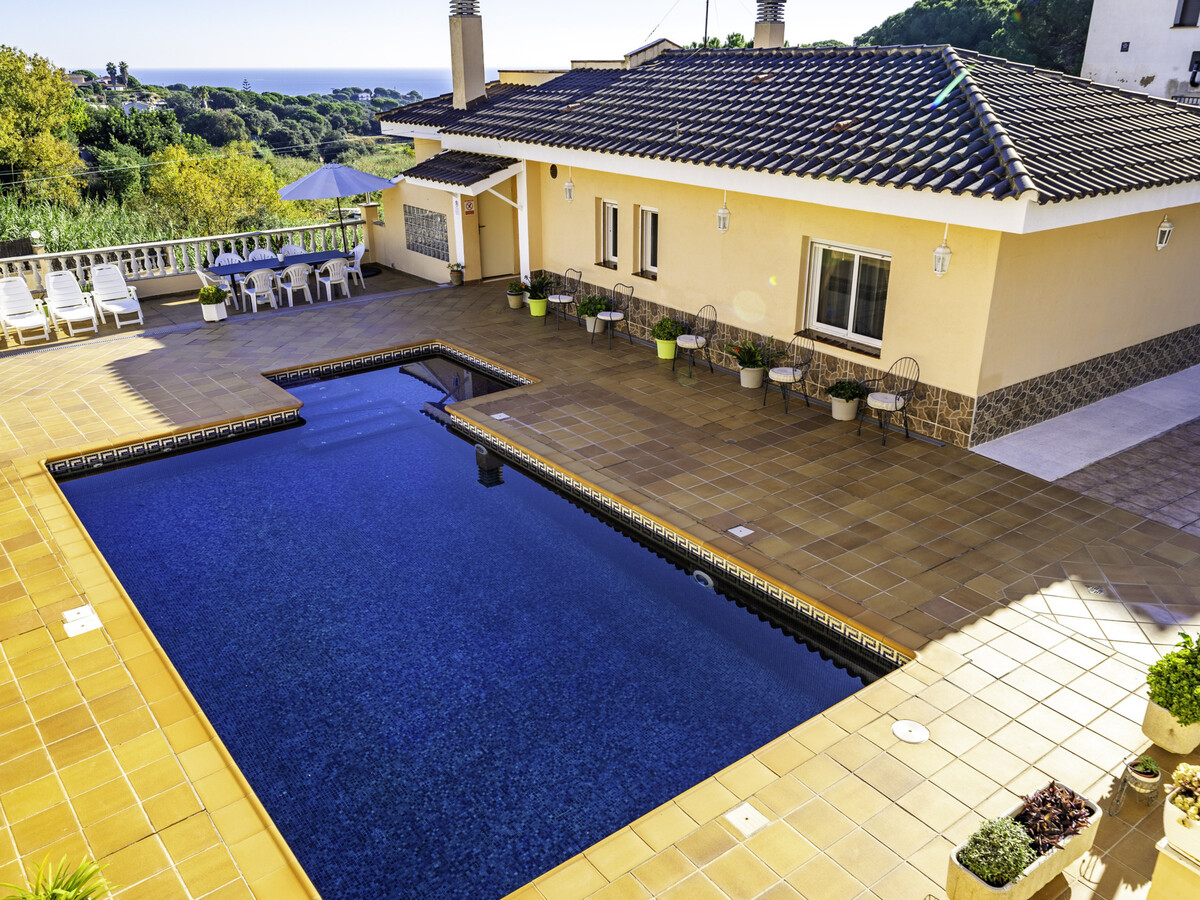 Villa Aube : 8 personnes, piscine et vue mer à Sant Cebrià - Photo 1