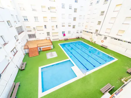 Apto Olimpia : studio à 150 m de la plage : photo 14