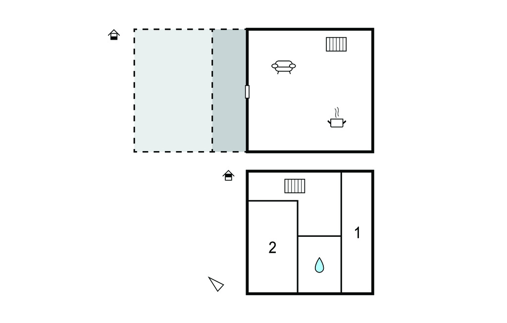 Maison 2 chambres avec piscine à Porto-Vecchio - Photo 28