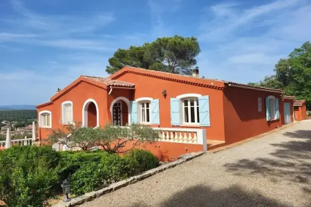 Location maison à Carcès, Villa Christine, avec piscine et vue en Provence