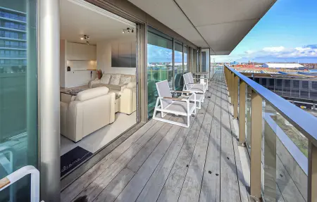Appartement vue mer avec balcon et garage, Ostende : photo 11