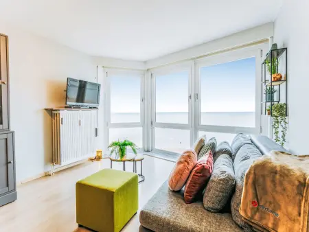 Appartement vue mer 8e étage, Westende-Bad, à 10 m de la plage : photo 7