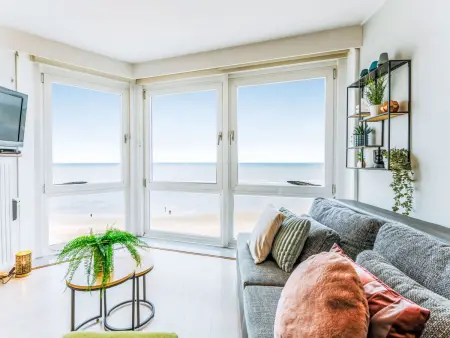 Appartement vue mer 8e étage, Westende-Bad, à 10 m de la plage : photo 8