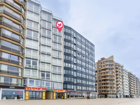Appartement vue mer 8e étage, Westende-Bad, à 10 m de la plage : photo 18