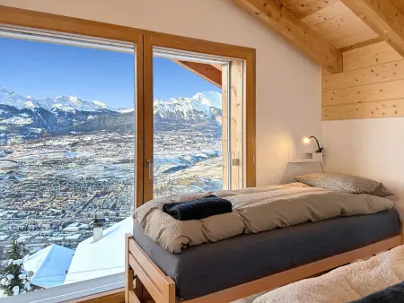 Chalet Commaraf! - Swiss Alp 4 Vallées, Chalet 6 personnes à Savièse - Photo 5