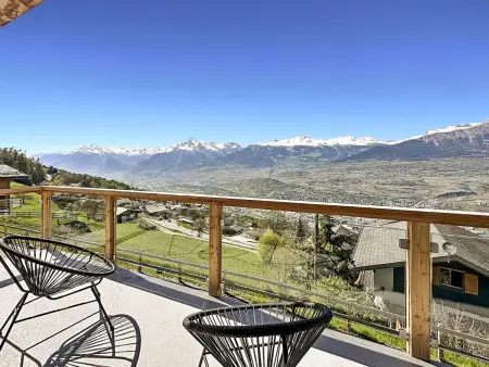 Chalet Commaraf! - Swiss Alp 4 Vallées, Chalet 6 personnes à Savièse - Photo 17