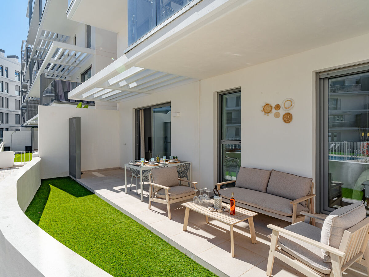 Appartement rez-de-chaussée à Dénia, vue piscine, 350 m mer - Photo 2