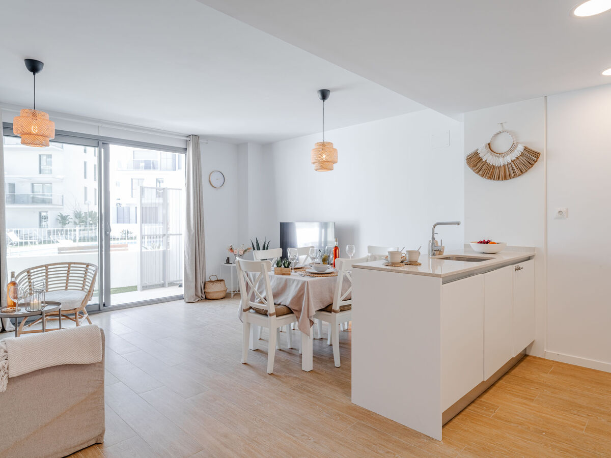 Appartement rez-de-chaussée à Dénia, vue piscine, 350 m mer - Photo 3