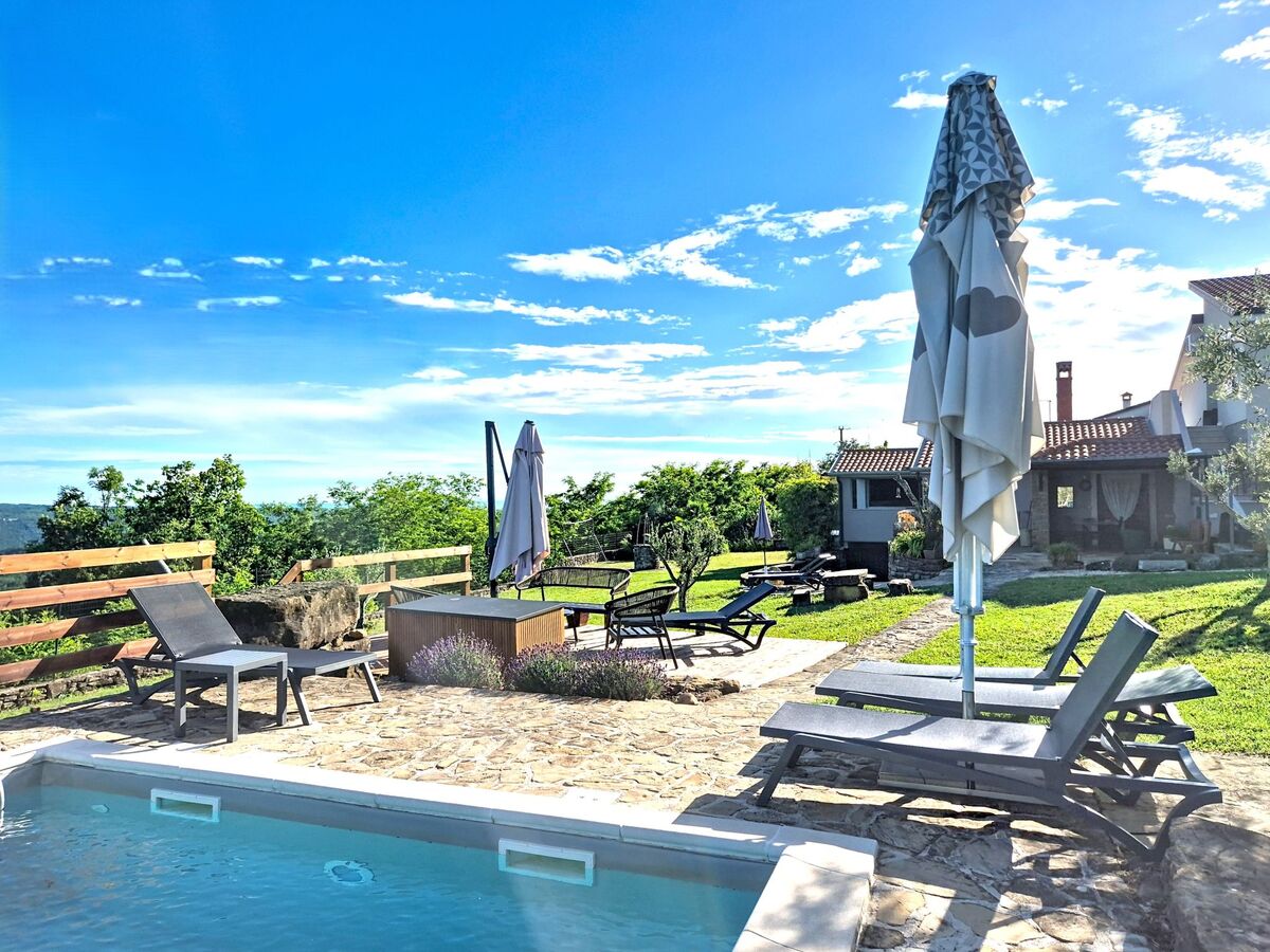 Margherita, maison 8 pers. avec piscine à Groznjan - Photo 22