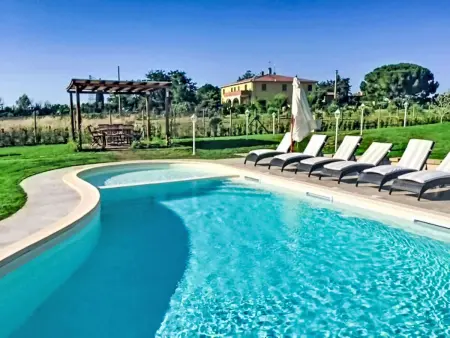 Villa gli Olivi, Villa 8 personnes à Bibbona - Photo 4