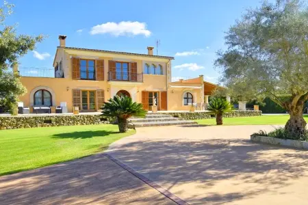 Maison rurale LLUM à Binissalem, piscine privée : photo 8