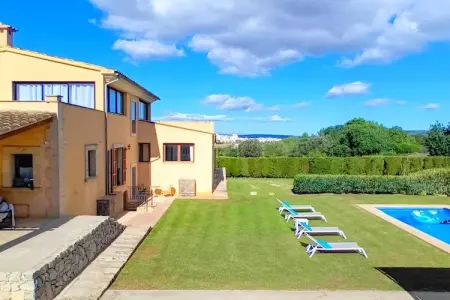 Maison rurale LLUM à Binissalem, piscine privée : photo 11