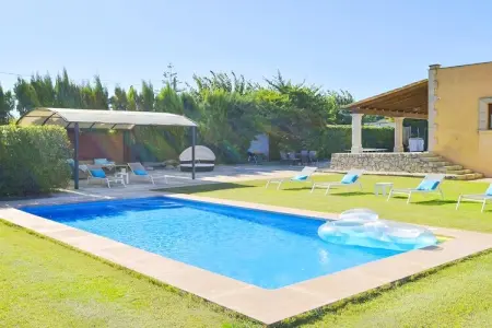 Maison rurale LLUM à Binissalem, piscine privée : photo 13