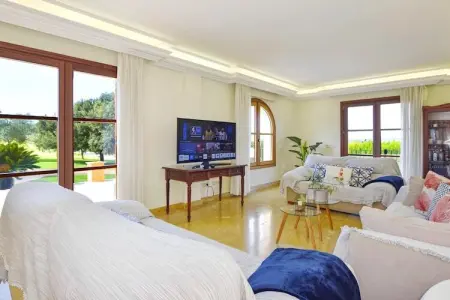 Maison rurale LLUM à Binissalem, piscine privée : photo 14