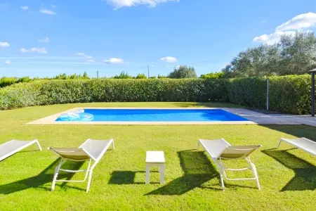 Maison rurale LLUM à Binissalem, piscine privée : photo 22