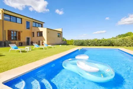 Maison rurale LLUM à Binissalem, piscine privée : photo 27