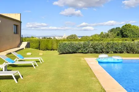 Maison rurale LLUM à Binissalem, piscine privée : photo 28