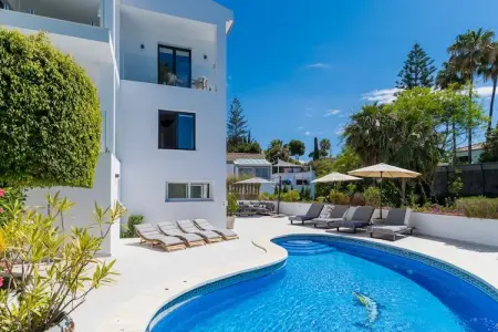 Villa 5 chambres vue mer avec piscine à Marbella : photo 10