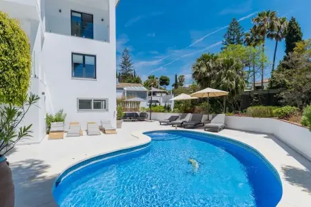 Villa 5 chambres vue mer avec piscine à Marbella : photo 11