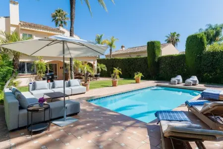 Villa andalouse Los Monteros, 5 ch, piscine privée : photo 6