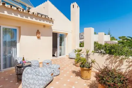 Villa andalouse Los Monteros, 5 ch, piscine privée : photo 29