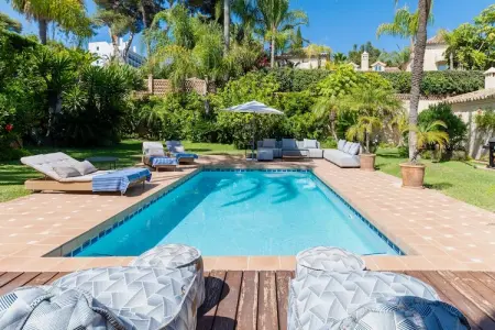 Villa andalouse Los Monteros, 5 ch, piscine privée : photo 34