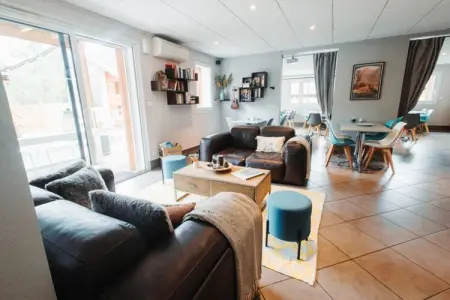 Location appartement à Ax‑les‑Thermes, Appartement confortable de 2 chambres pour 4 personnes.