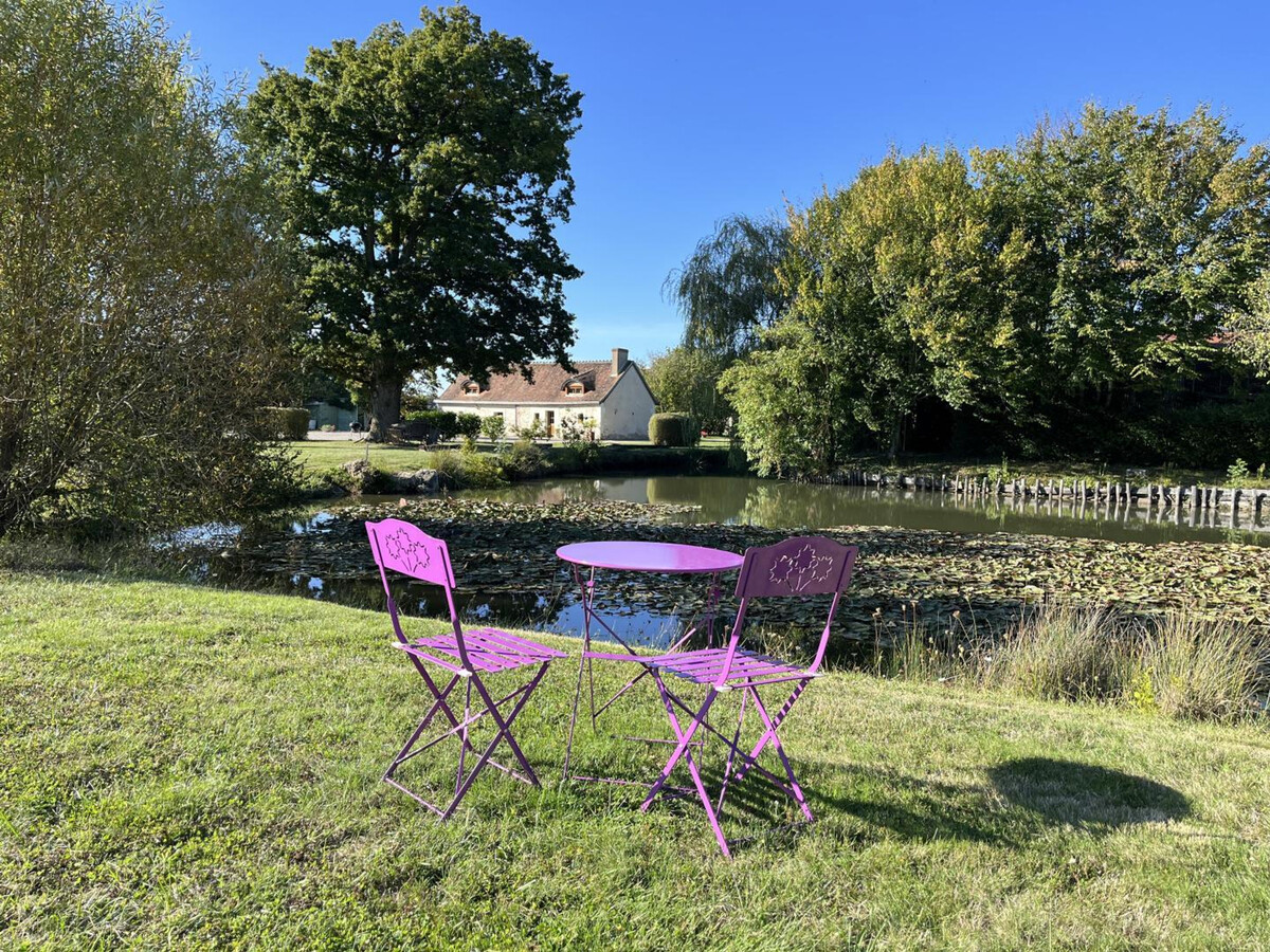 Gîte Touraine 6 pers. - 10 ha, étang et charme ancien - Photo 1