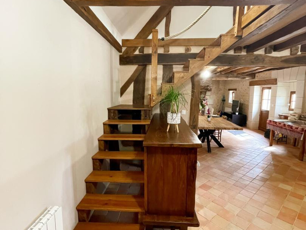 Gîte Touraine 6 pers. - 10 ha, étang et charme ancien - Photo 16