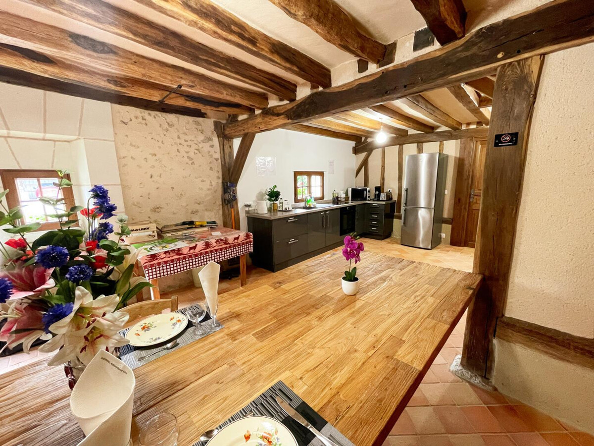 Gîte Touraine 6 pers. - 10 ha, étang et charme ancien - Photo 17
