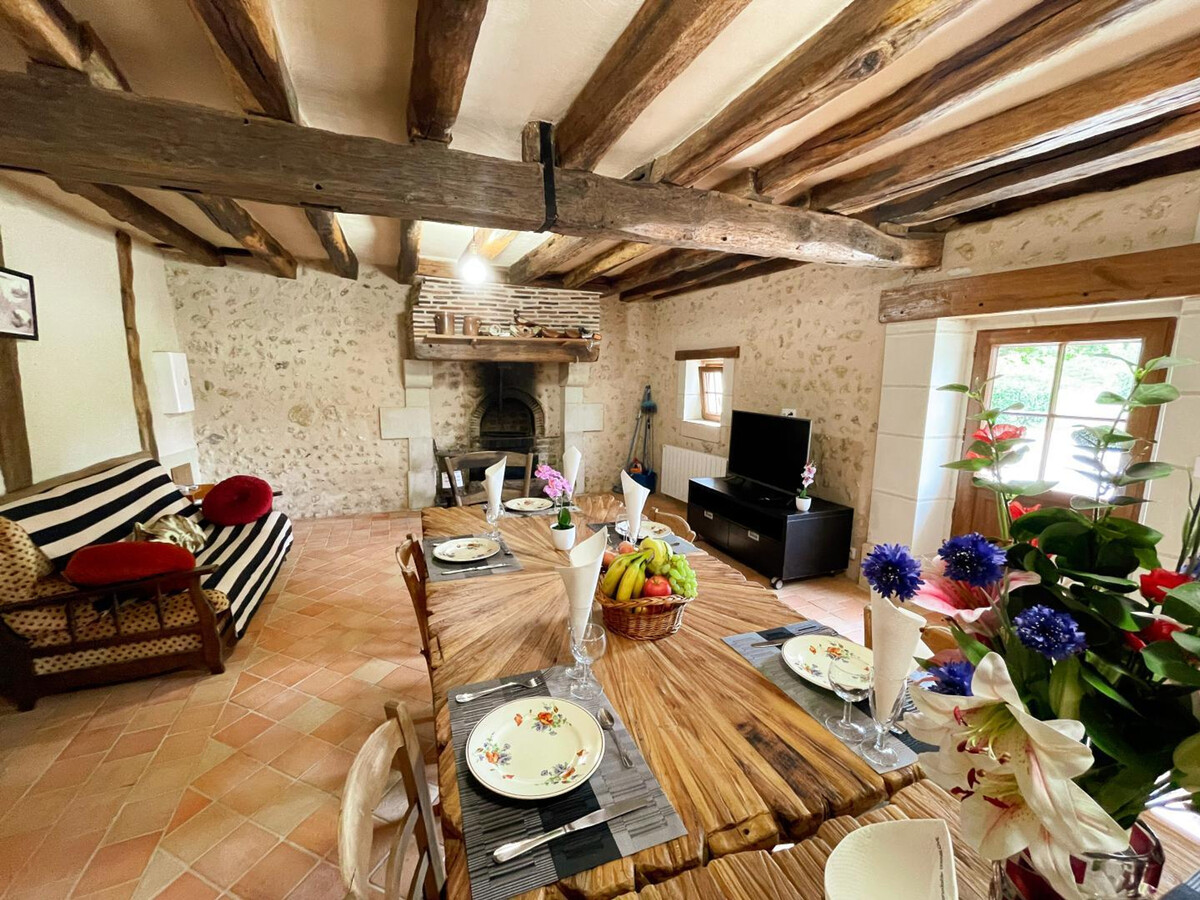 Gîte Touraine 6 pers. - 10 ha, étang et charme ancien - Photo 18