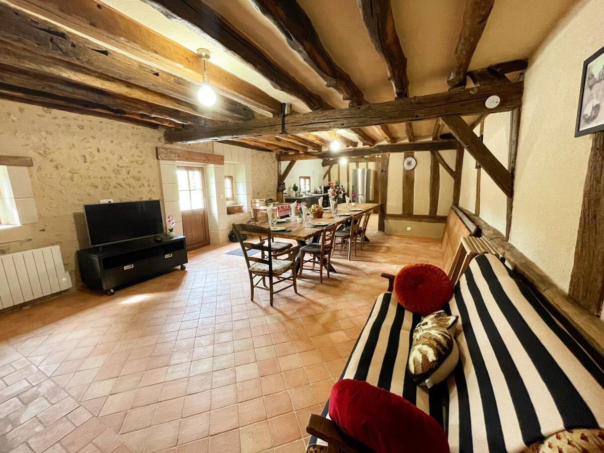 Gîte Touraine 6 pers. - 10 ha, étang et charme ancien - Photo 20