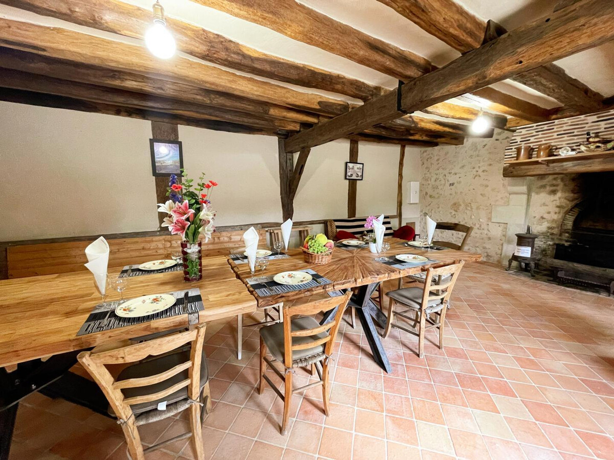 Gîte Touraine 6 pers. - 10 ha, étang et charme ancien - Photo 21