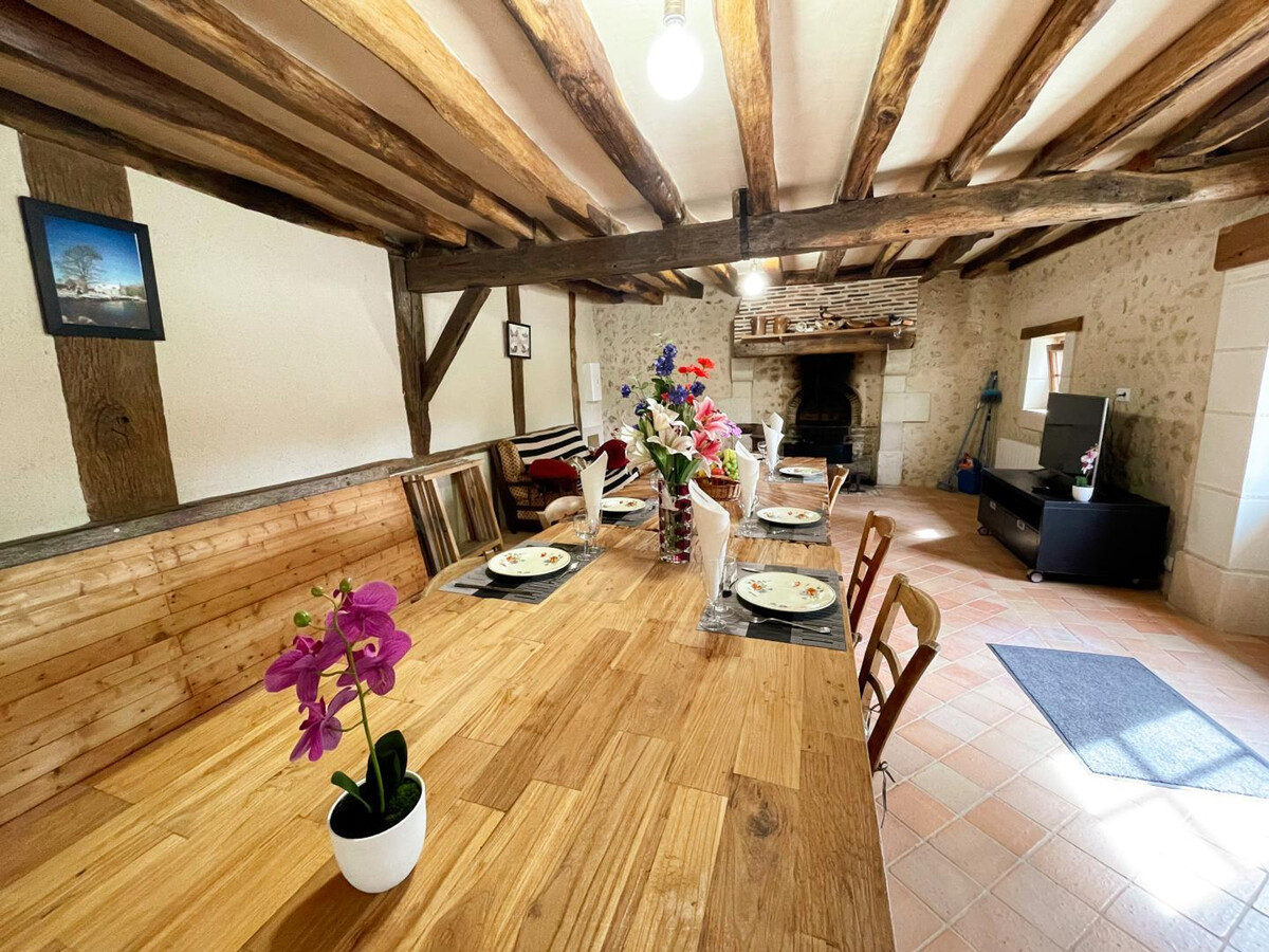 Gîte Touraine 6 pers. - 10 ha, étang et charme ancien - Photo 22