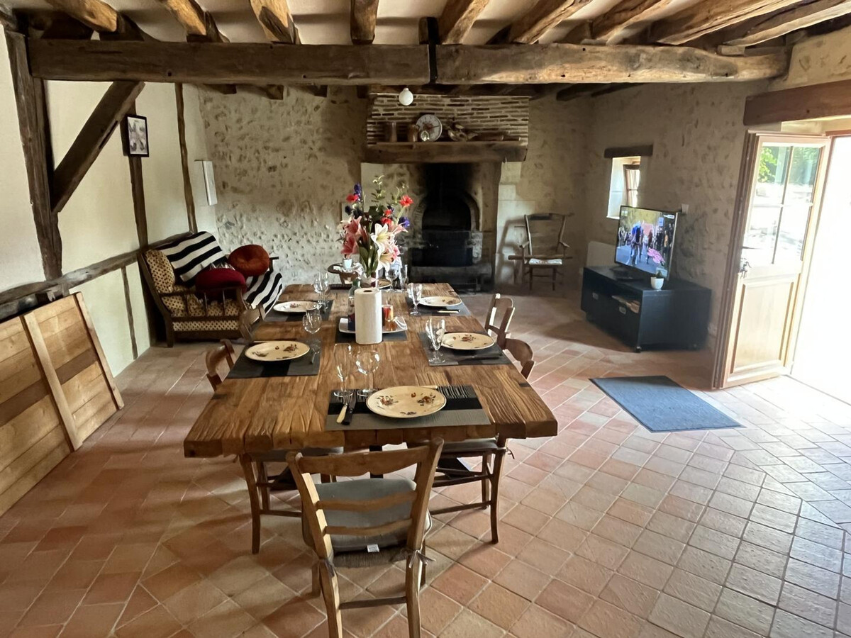 Gîte Touraine 6 pers. - 10 ha, étang et charme ancien - Photo 29
