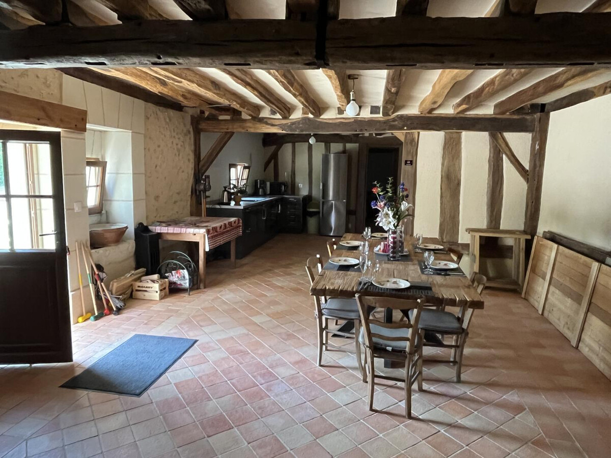 Gîte Touraine 6 pers. - 10 ha, étang et charme ancien - Photo 34