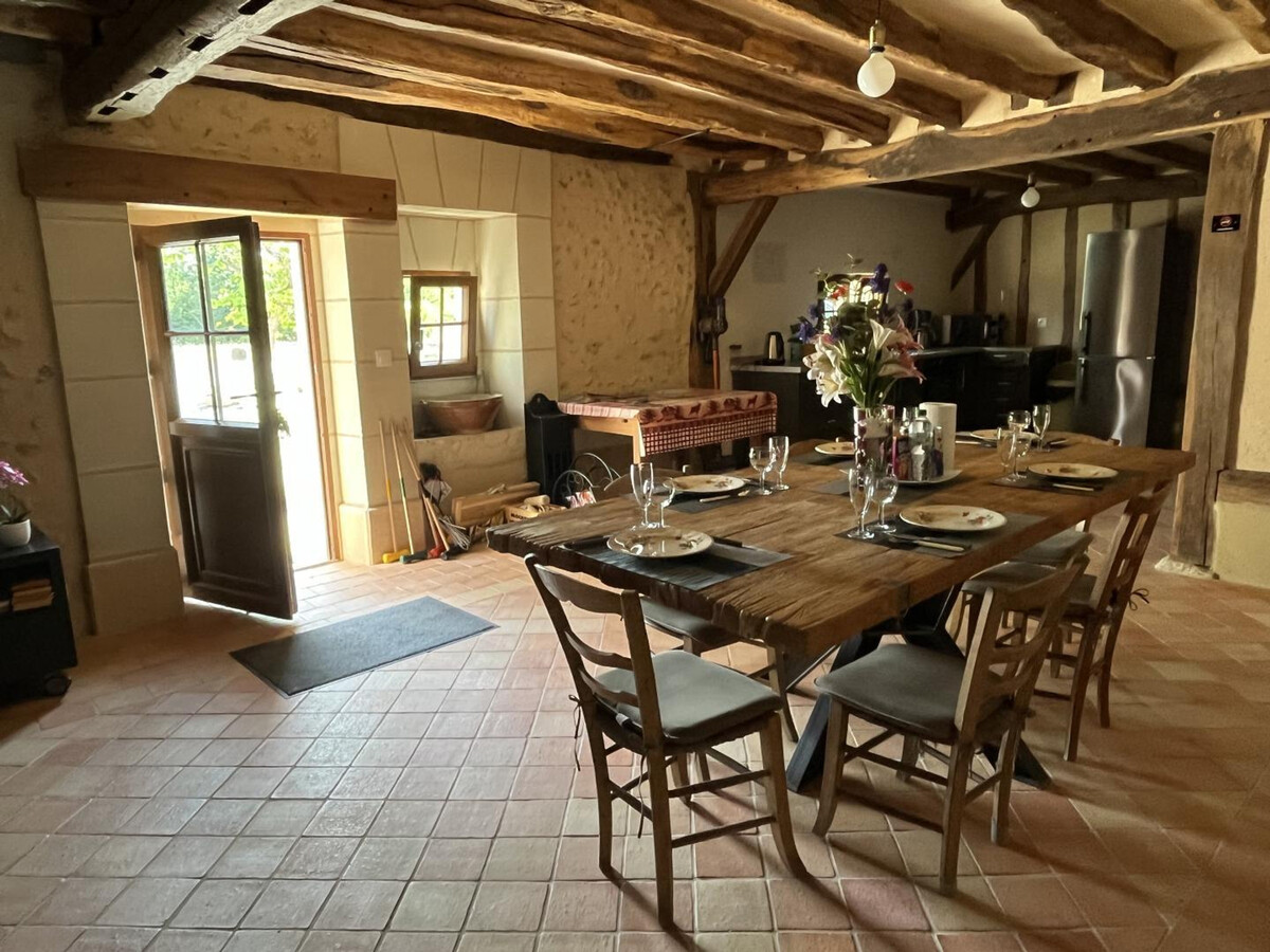Gîte Touraine 6 pers. - 10 ha, étang et charme ancien - Photo 35