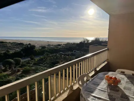 Appartement, superbe vue mer -  personnes, Location Appartement 4 personnes à Marseillan Plage - Photo 1