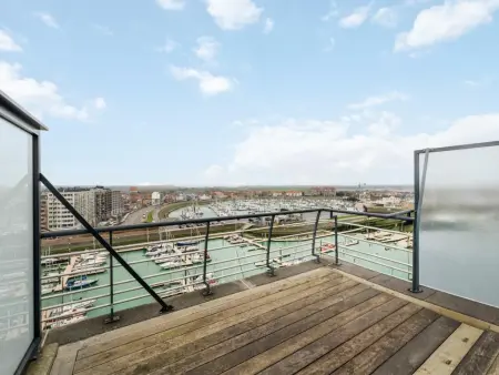 Duplex 4 chambres avec terrasse vue port, Blankenberge : photo 16