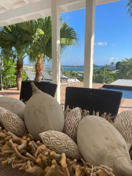 Villa avec piscine privée et vue mer à Orient Bay, 4 chambres : photo 6