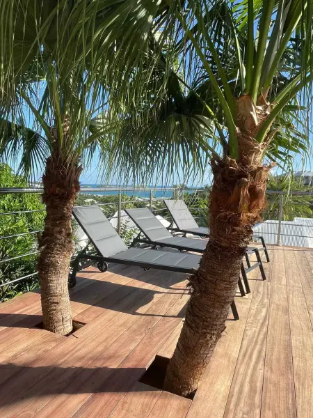 Villa avec piscine privée et vue mer à Orient Bay, 4 chambres : photo 10