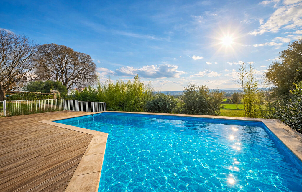 Maison pierre 10 pers. avec piscine à Montaren - Photo 1
