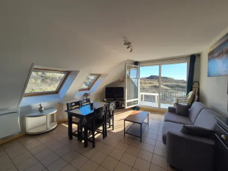 Location appartement à Fort Mahon Plage, Appartement vue mer - 4 pers.