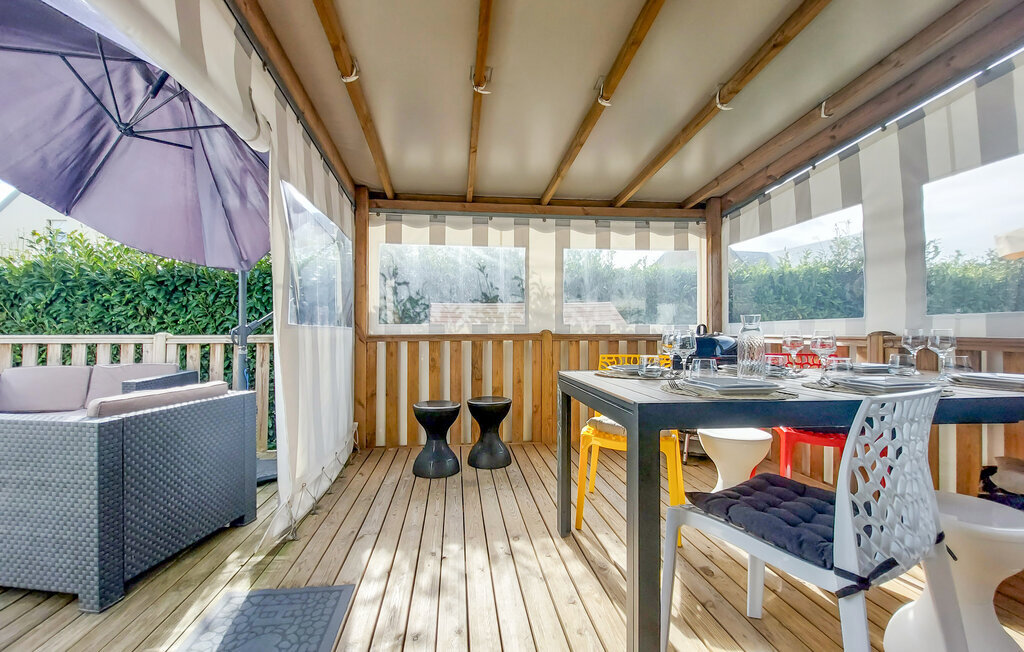 Mobil-home 6 personnes avec piscine intérieure à Cancale - Photo 14