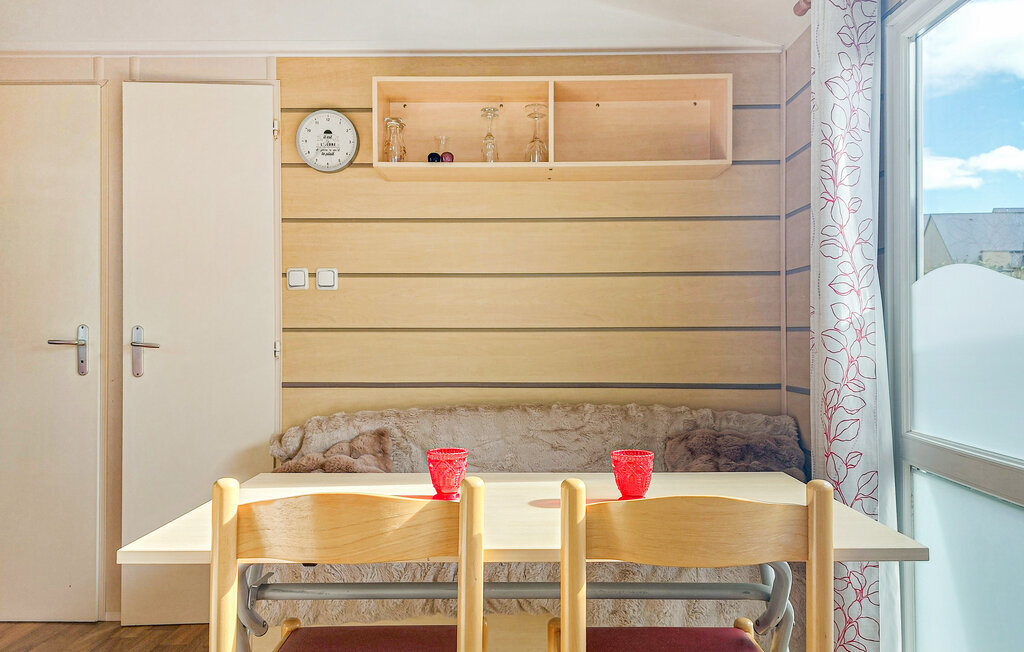Mobil-home 6 personnes avec piscine intérieure à Cancale - Photo 17
