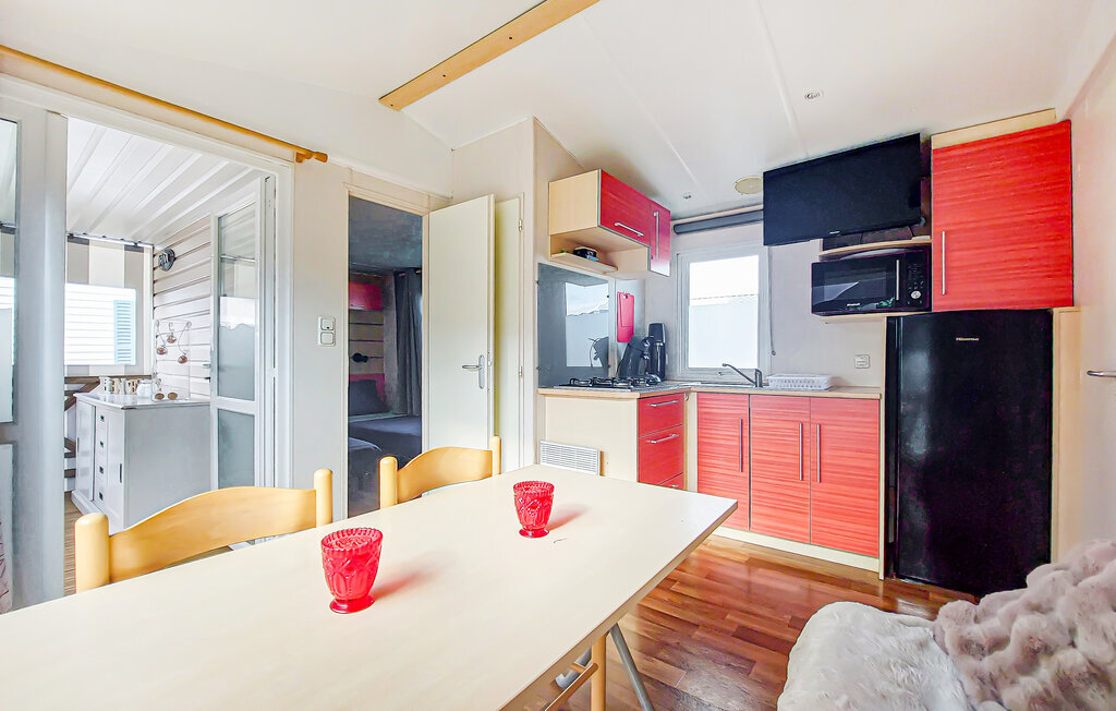 Mobil-home 6 personnes avec piscine intérieure à Cancale - Photo 18