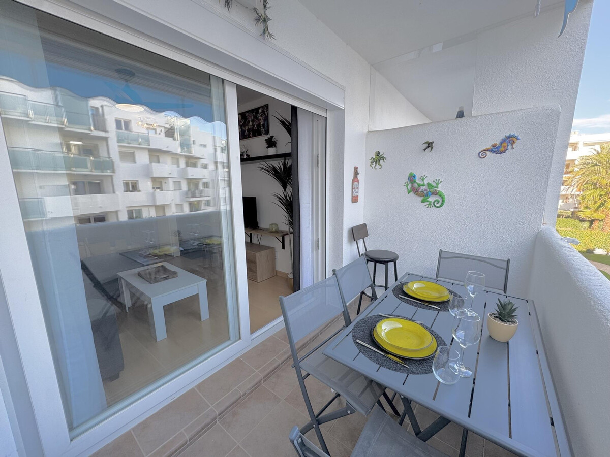 Appartement 1 chambre à Roses, piscine et terrasse vue - Photo 3